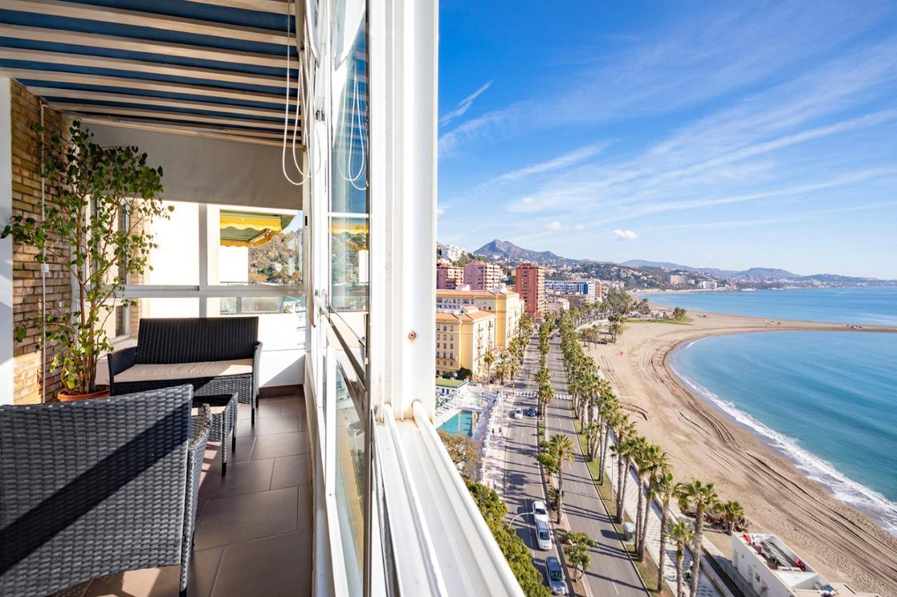 Apartamento Frente a playa Malagueta Miramar Málaga Exterior foto